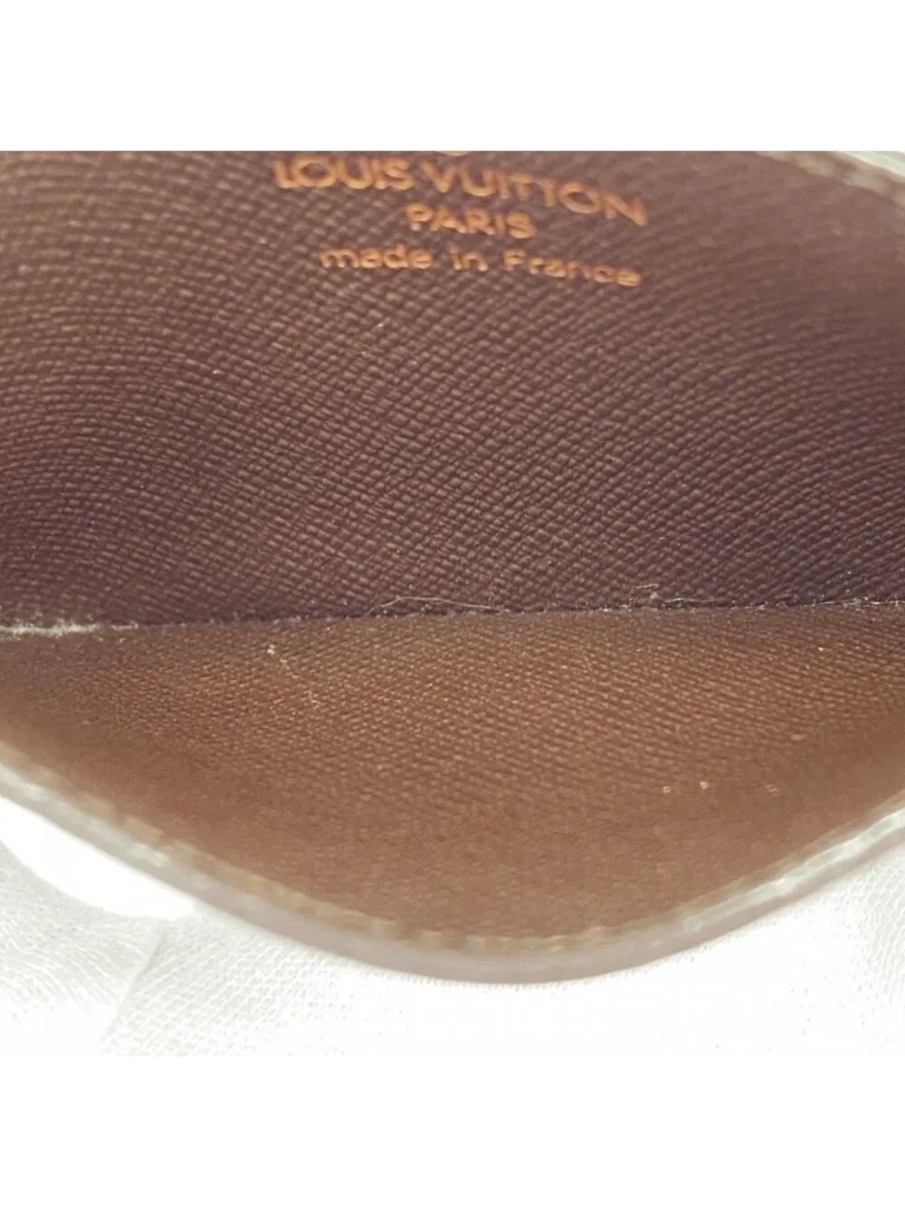 Louis Vuitton Card Case Damier Holder Sample Ebene